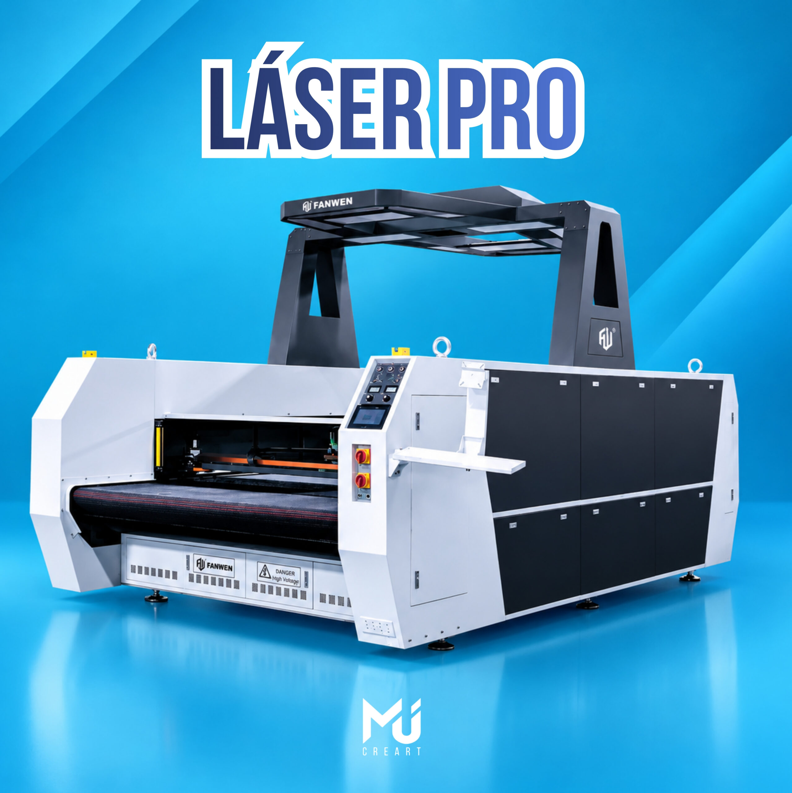 LÁSER PRO (máquina láser Fanwen con banda transportadora)